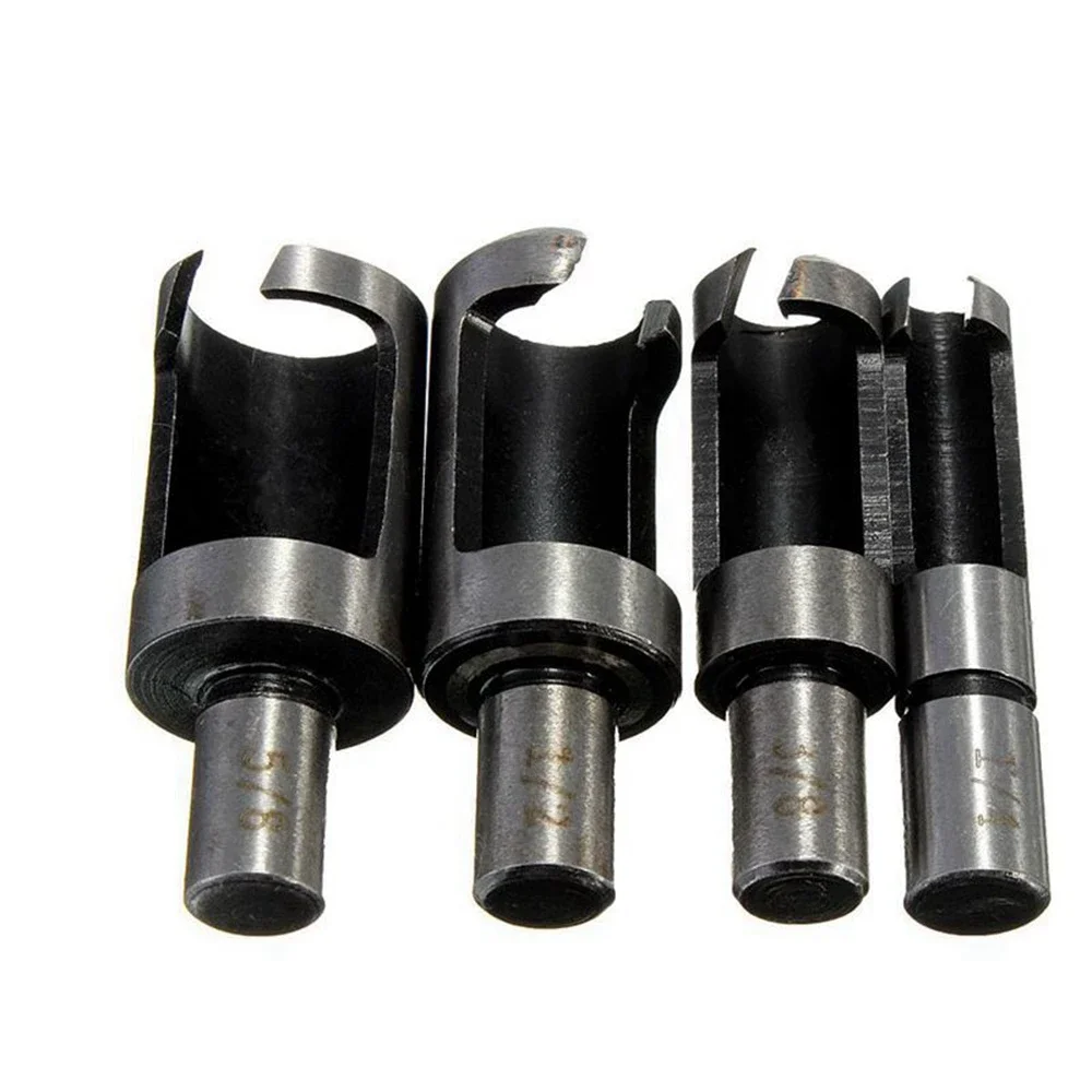 Imagem -06 - Haste Redonda de Aço Carbono Madeira Trabalho Plug Cortadores Broca Cortiça Broca Buraco Viu Ferramenta Furo Furado Woodworking Peças 10 13 16 mm