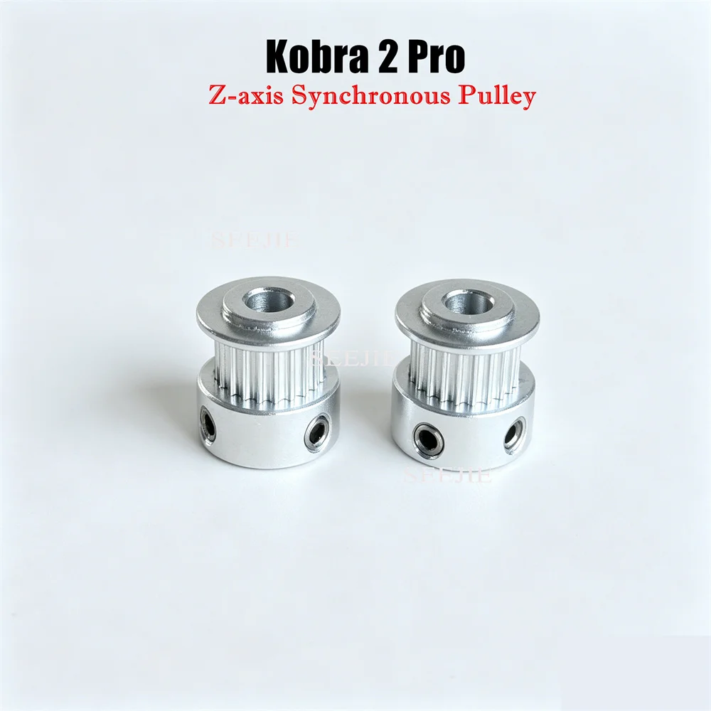 2pcs Z-axis Synchronous Pulleys / Lead Screws - Anycubic Kobra 2 Pro 3D Printer Replace Parts