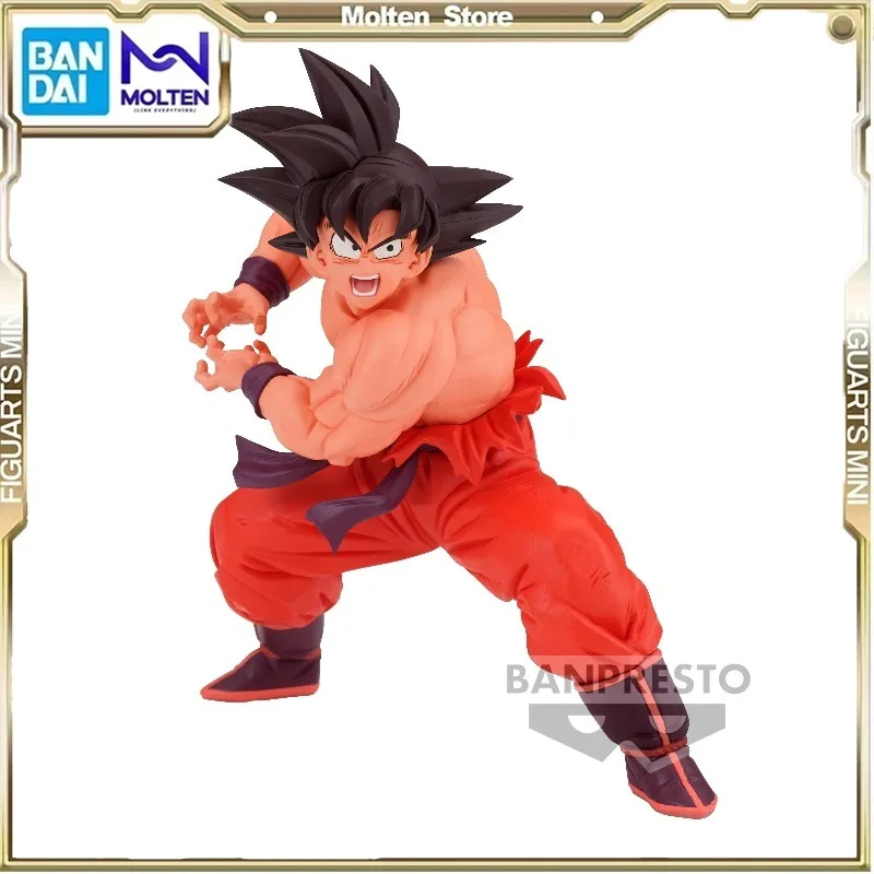 

Bandai Genuine Dragon Ball Son Goku Action Figure Decoration Ornament Collectible Model Toys Children Birthday Gift
