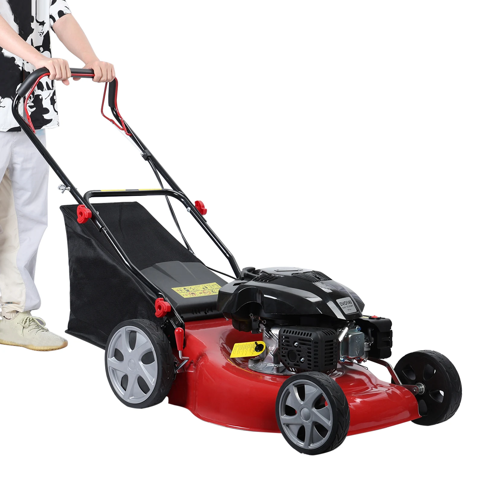 20 inch manual lawn mower, self-propelled weeding machine, weeding machine, high-power lawn mower, hedge trimmer