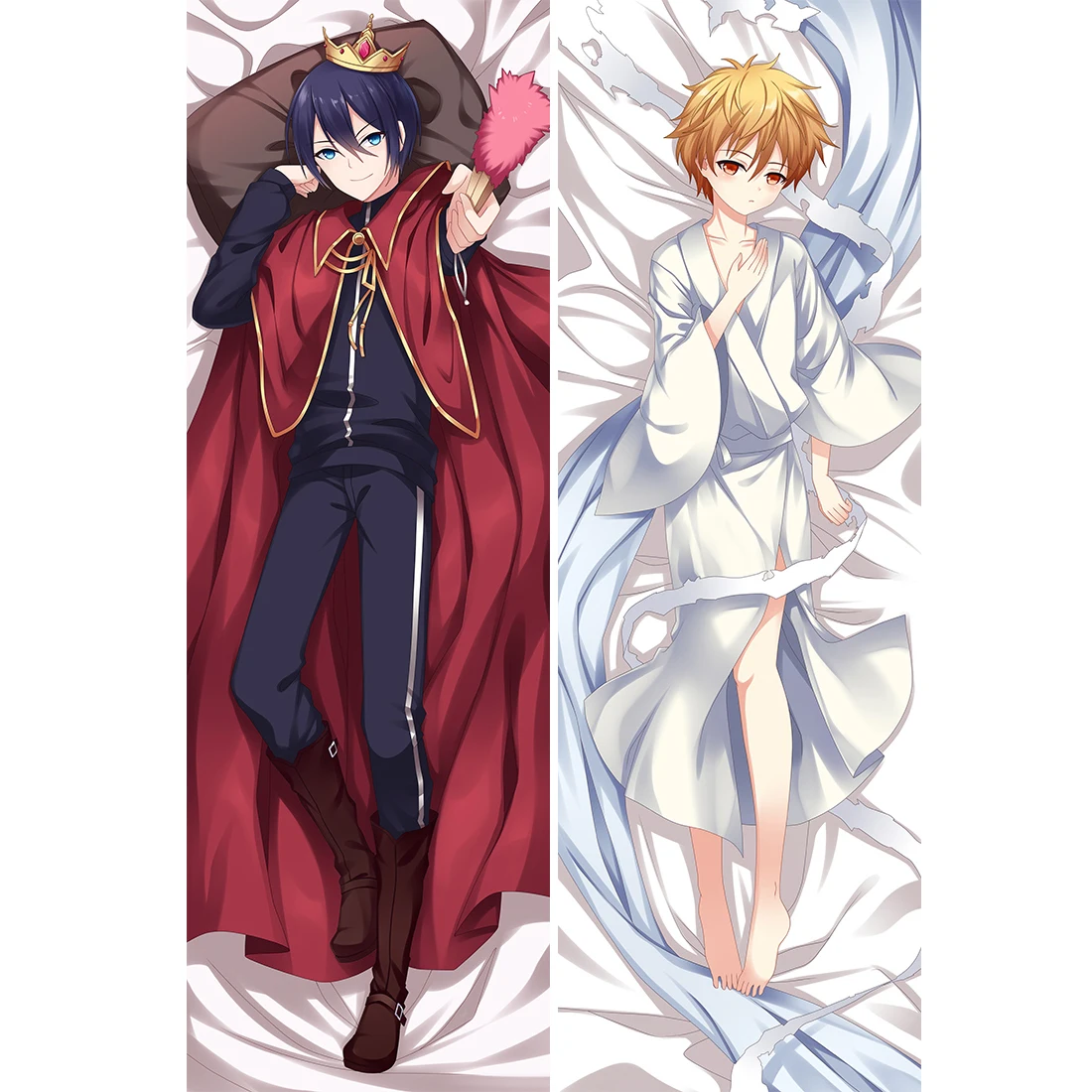 Japanese Anime Noragami Yato Yukine Hugging Body Pillow Cover Case Dakimakura