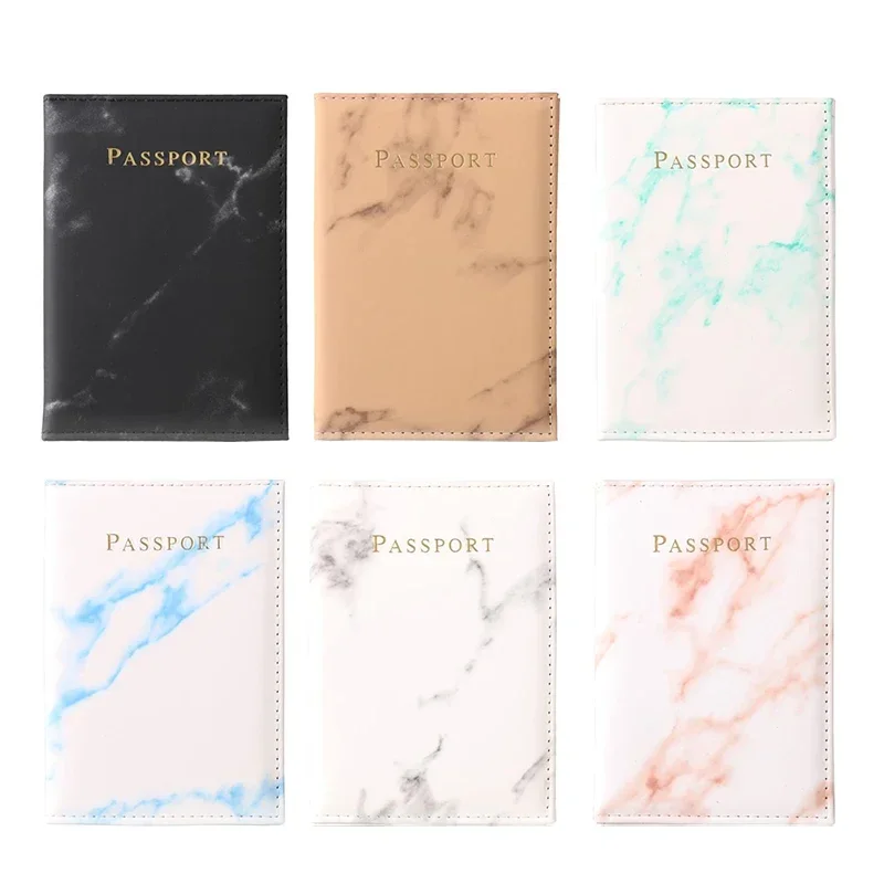 2024 Passport Cover for Card Documents Simple Women Men Travel Passport Holder Wallet Bags New Passport Card Id Business Pouch