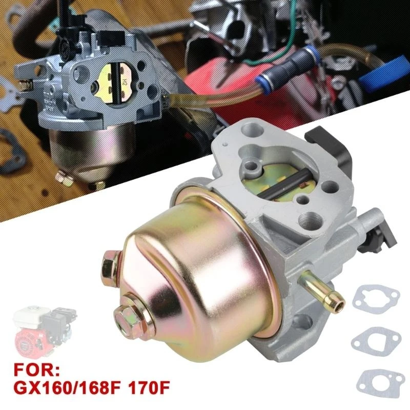

Carburetor For GX160 GX168F GX200 5.5HP 6.5HP Stationary Engine Carby Carburettor With Gasket 16100-ZH8-W61