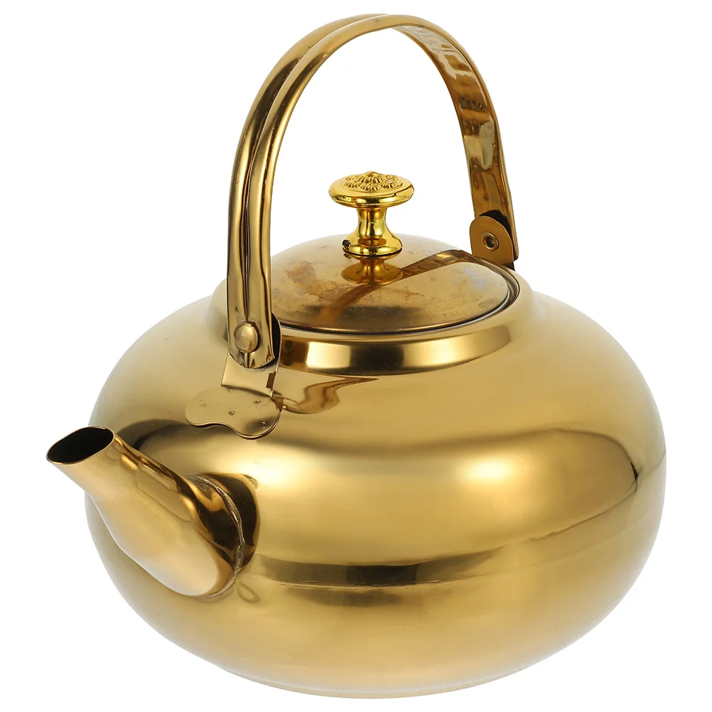 

Stainless Steel Boiling Large Caliber Water Tea Kettle Safe Reliable Heating Home Kitchen Use Tea Pot For Stove Top