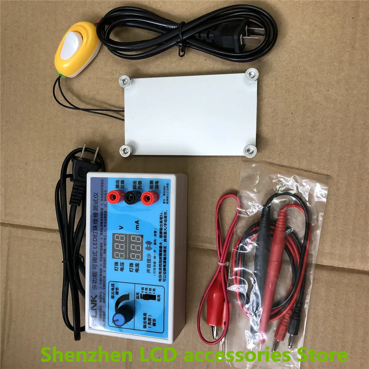 โคมไฟ LED ลูกปัด Tester LED Light Bar LCD TV Board Backlight เครื่องตรวจจับ PTC ถอด Pad 100% ทีวีใหม่เครื่องมือกำจัด