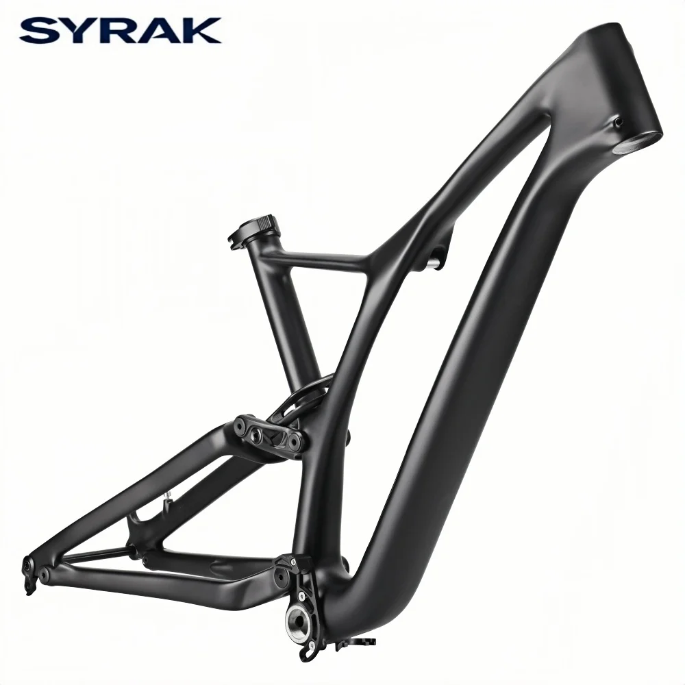 

SYRAK Full Suspension Carbon Frame MTB 29er XC Enduro 148*12MM Bicycle Frame Suspension Boost Frame Carbon Framework MTB 29