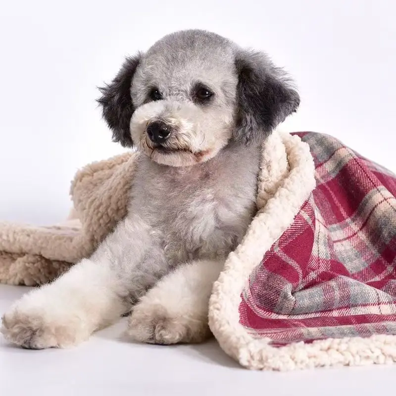 Pet Blanket Dog Autumn Winter Thick  Throw Cat Sleeping Blanket Teddy Bear Air Conditioner Shiba Inu Magic Bucket Warm Nest‌