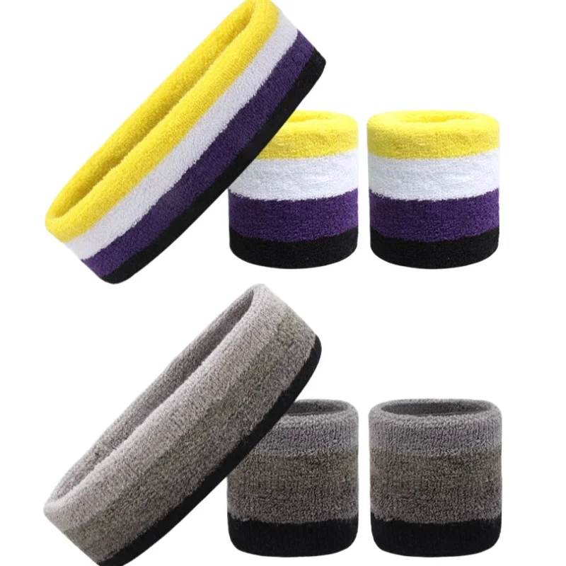 

1Set Wrist Support Headband for Sports Basketball Tennis Running Headband Wrist Brace Gym Headband Hair Band Athletic Headwear