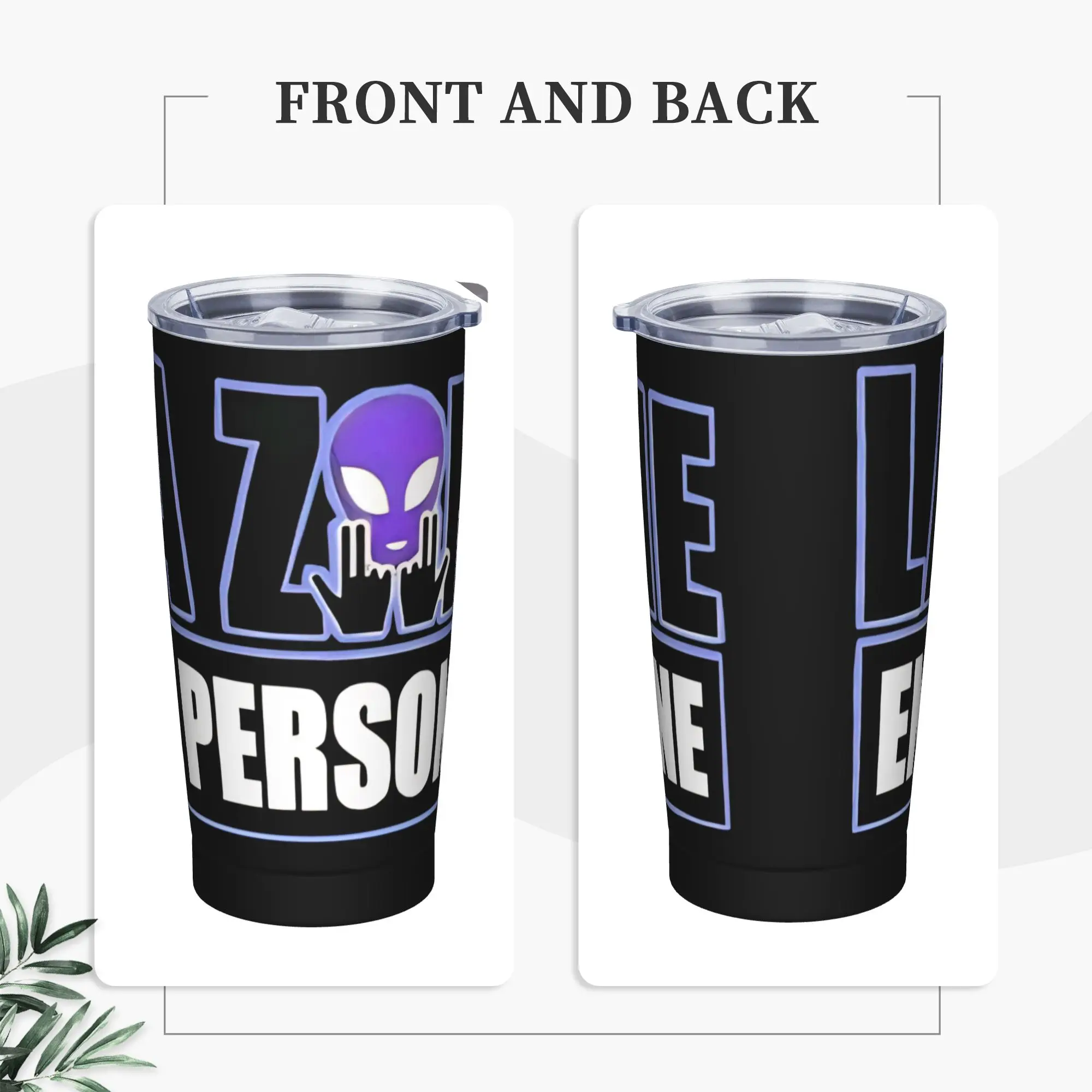 Stainless Steel Tumbler Rapper Jul Hip Hop Coffee Mug  Leakproof Hot Drinks Mugs Cup Travel Water Bottle