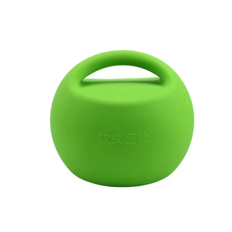 Soft Rubber Water Injection Dumbbell Yoga Kettle Bell Fitness Equipment Massage