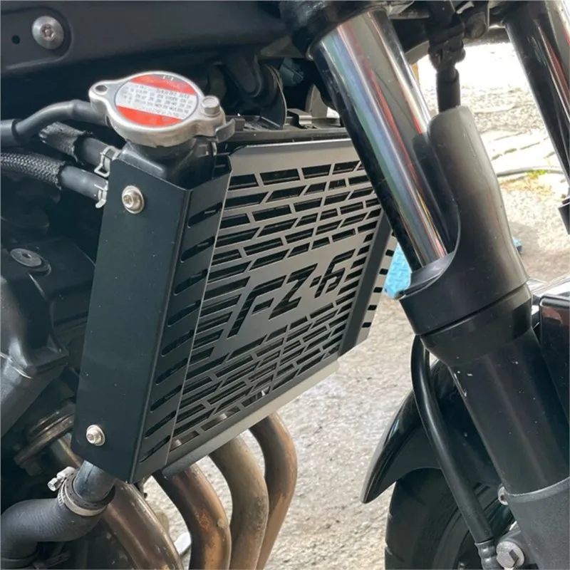 

Motorcycle FOR YAMAHA FZ6/ FZ6 Fazer 2007-2008-2009-2010 Radiator Water Cooling Tank Reservoir Bezel Side Protection Cover Guard