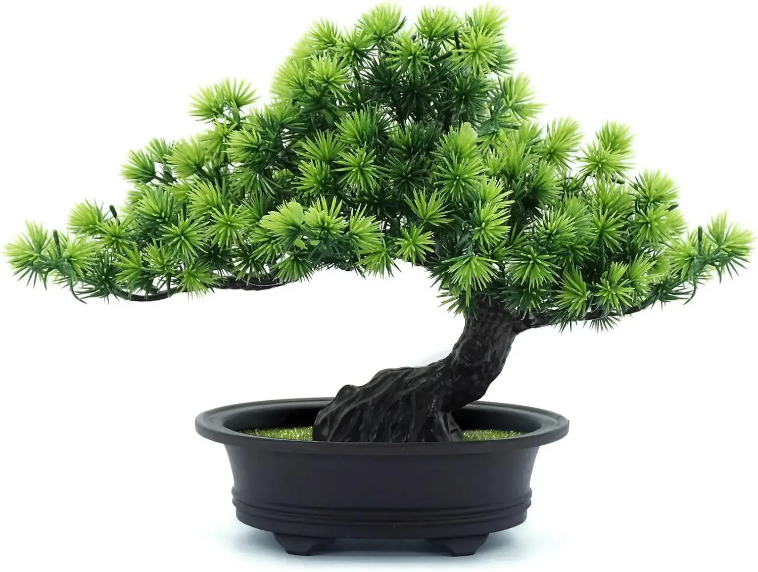 

Artificial Plants Indoor Fake Plants Bonsai Tree, for Home Décor, Bathroom Bookshelf Zen Garden Farmhouse Room Decor, Tall 9.5"