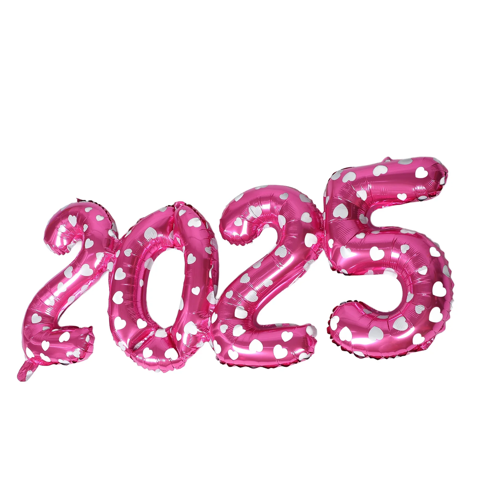 

36 Inch Aluminum Film New Year 2025 Party Supplies Number Balloons Graduation Decorations Foil Large Inflatable Props Balloons