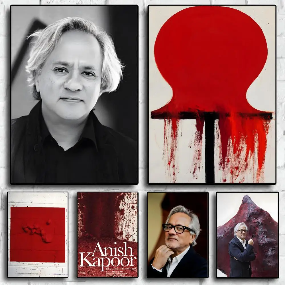 art Anish Kapoor Poster Wall Posters Art Print HD Print Self-Adhesive Waterproof Wall Stickers Room Decoration