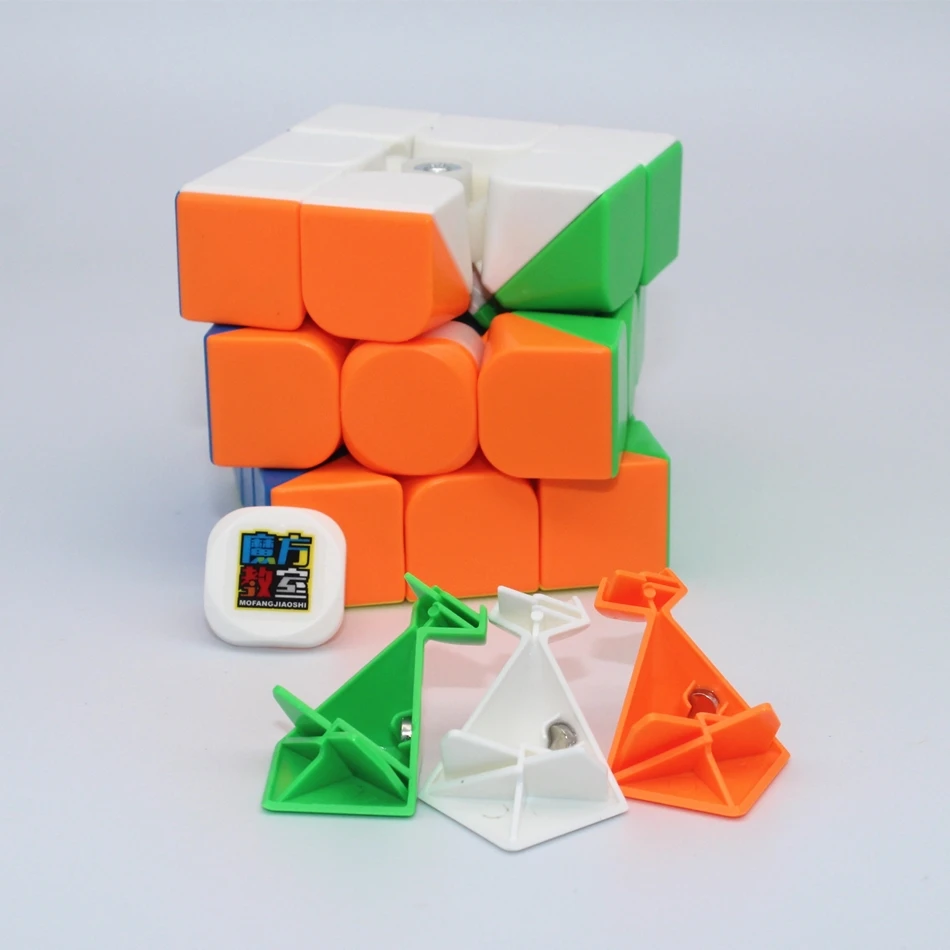 Moyu Meilong 3M 3x3x3 Cube Magnétique 3x3x3 cube de vitesse 3x3x3 cube magique Professionnel Magnétique 3x3x3 Cube Puzzle Jouets Jouets pour enfants Moyu Meilong 3x3 Magnetic Magic Cube 3x3x3 Speed cube