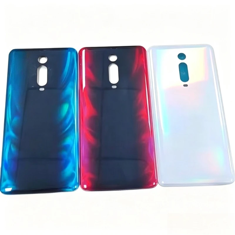 Replacement Glass Battery Back Cover With Adhesive For Xiaomi Mi 9T Pro / Redmi K20 Pro Rear Housing Door Repair Spare Part