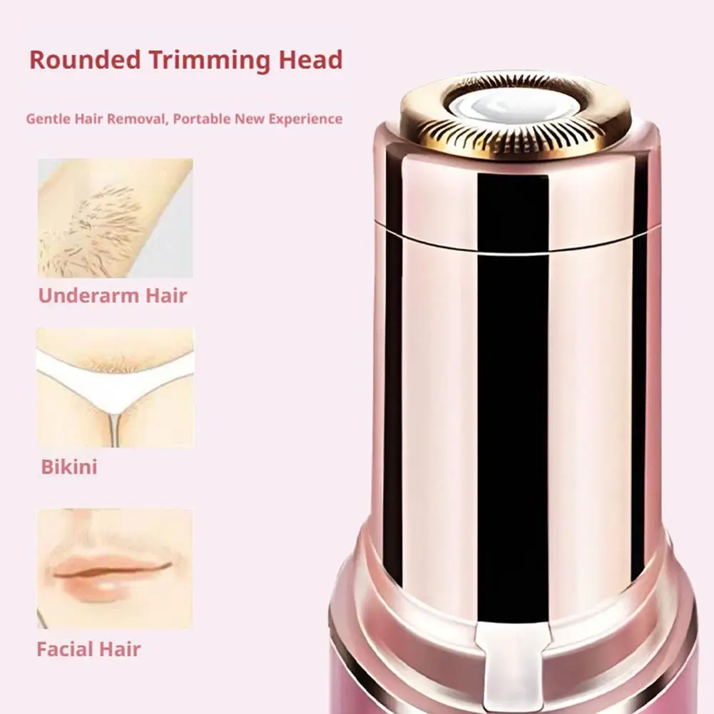 Women Electric Eyebrow Trimmer Automatic Eye Brow Shaper Pencil Facial Hair Remover Portable Pocket Eyebrow Shaver Beauty Tool