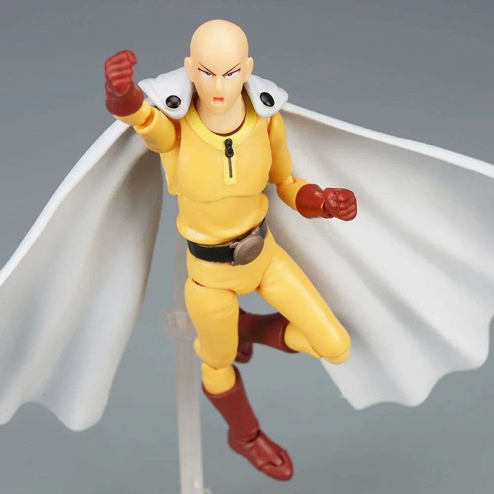 Figuras originales de One Punch Man, estatuilla de acción de Saitama, recreación, muñeca coleccionable de Anime, decoración de escritorio, juguete para niños, regalos sorpresa