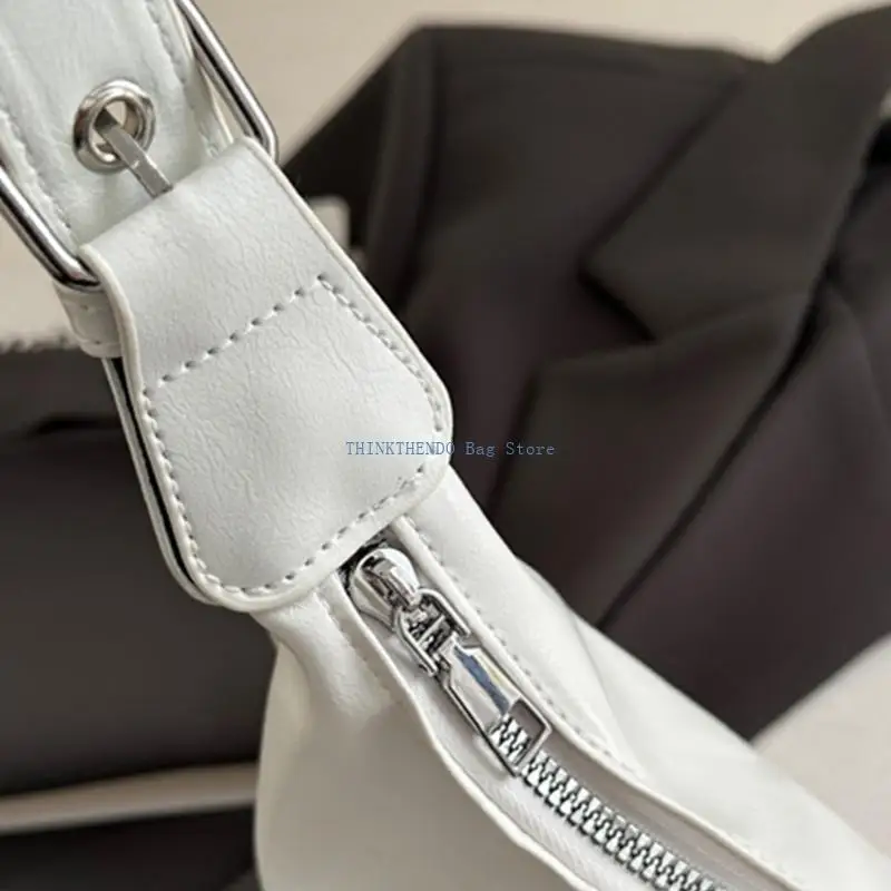 

340D Shoulder Bag for Women Evening Clutch Purse Handbag PU Underarm Bag with Zipper Closure Slings Bag Handbag Saddles Bag