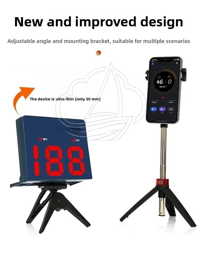 Multisport Radar Gun Speedometer for Tennis Football Baseball Hockey Training Equipment