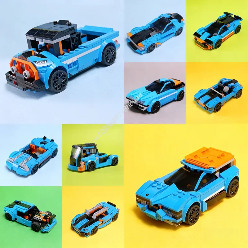 

301pcs MOC 1 City Champions Model Building Blocks Construction Assemble Christmas Gifts DIY Toy Creative Education Idea Brick