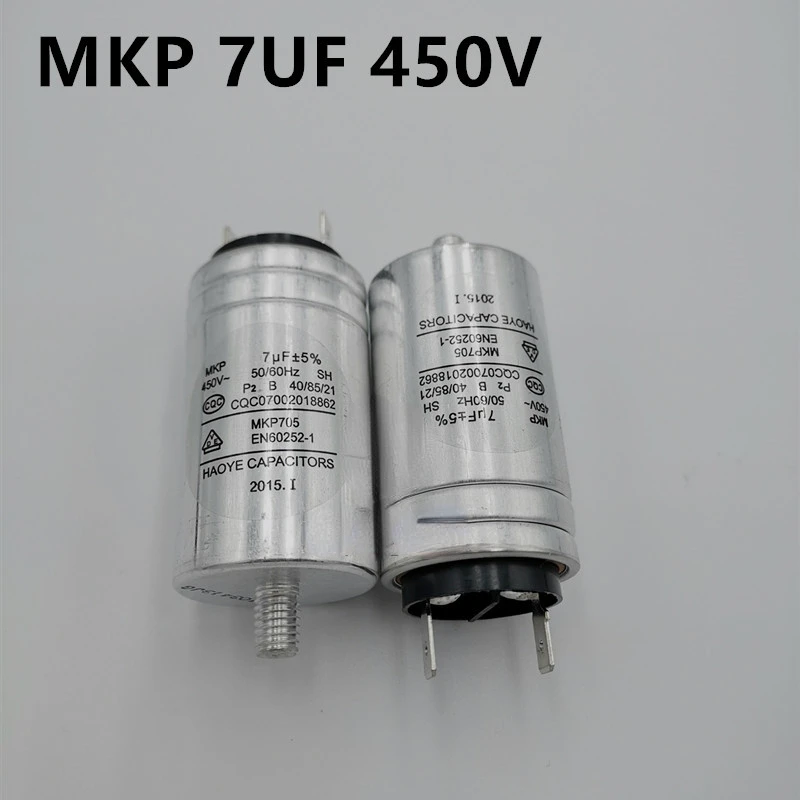 Automatic Dishwasher Capacitor for MKP 3/4/5/6/7UF 450VAC 3UF 4UF 5UF 6UF 7UF Motor Washing Machine Capacitor Start Capacitor