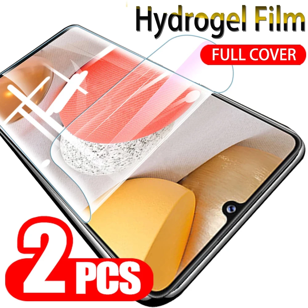 2Pcs Hydrogel Film Für Samsung Galaxy S25 S24 S23 S22 Ultra Plus A56 A55 A36 A35 A26 A16 a15 Screen Protector
