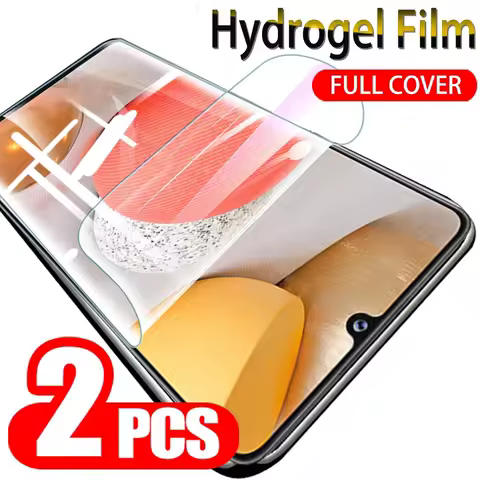 2Pcs Hydrogel Film For Samsung Galaxy S25 S24 S23 S22 Ultra Plus A56 A55 A36 A35 A26 A16 A15 Screen Protector