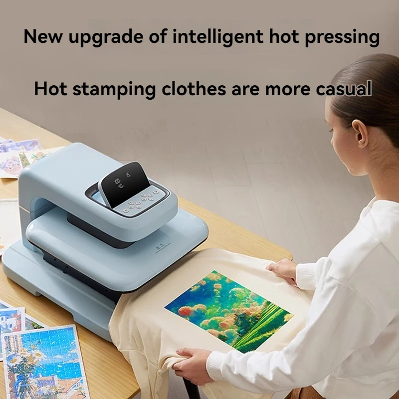 T-shirt printing machine, heat transfer machine, automatic hot stamping machine, small heat press machine heat Press Machine