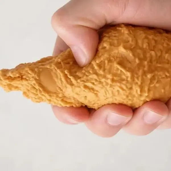 

Squishy & Decompress Big Fried Chicken Leg Pinch, Creative Oversized Fried Chicken Leg Malleable Fluid Ball Stress Relief Toy