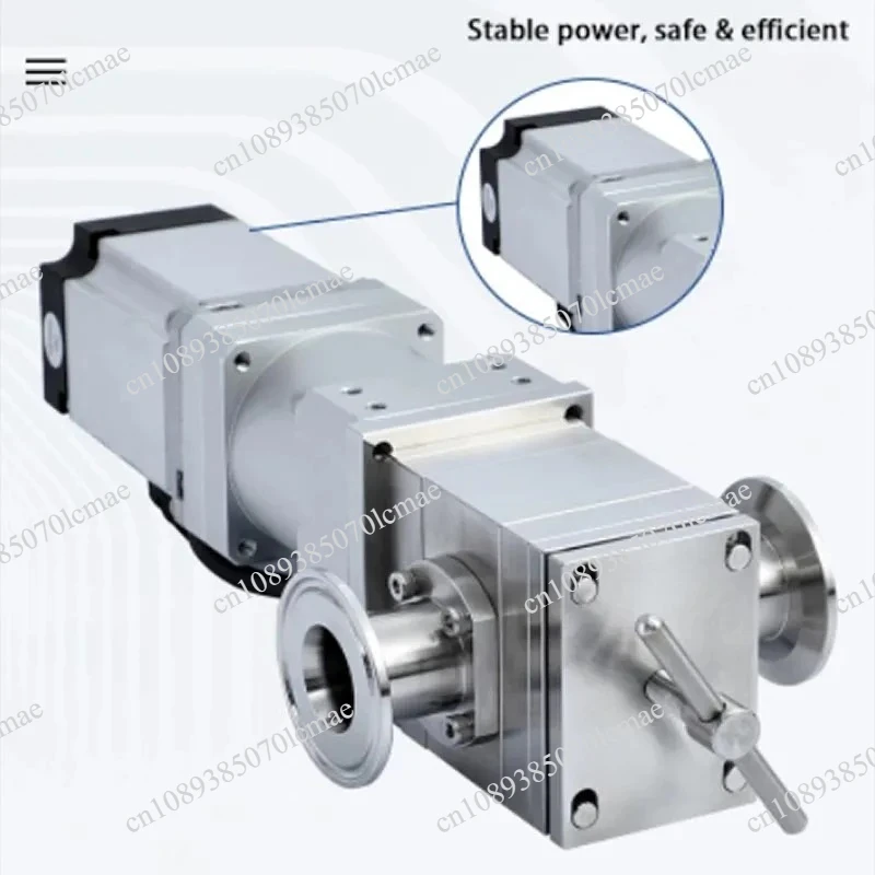 HT-006 Cosmetics Ketchup Filling Self-Priming Quantitative Measurement Magnetism 316 Stainless Steel Gear Large Flow Rotor Pump