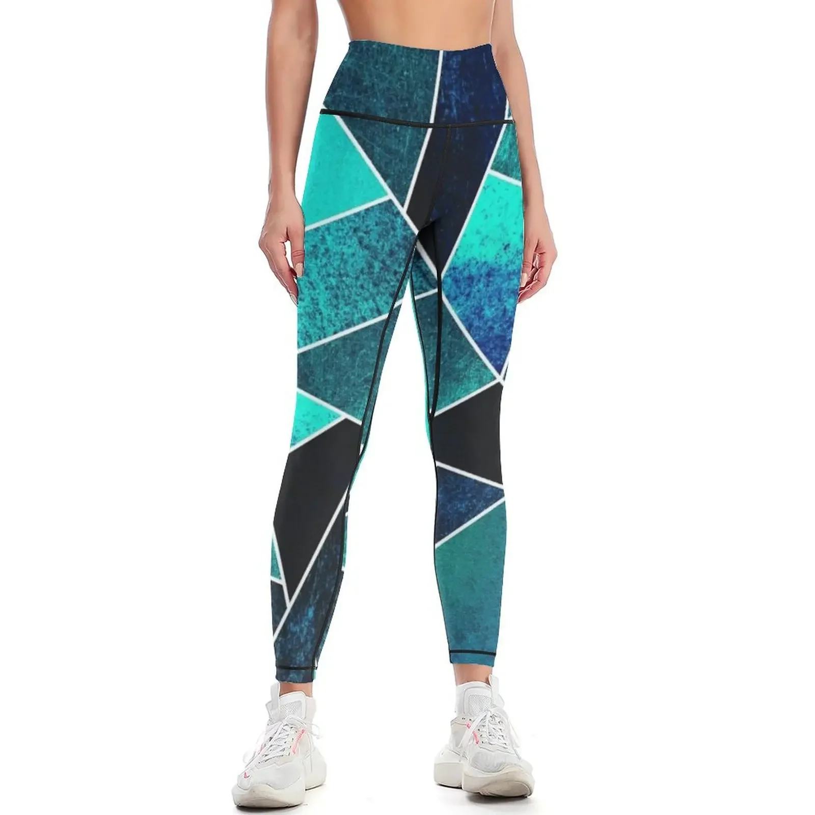 

Wild Ocean Leggings Fitness clothing sport pants Leginsy push up fitness set gym Womens Leggings
