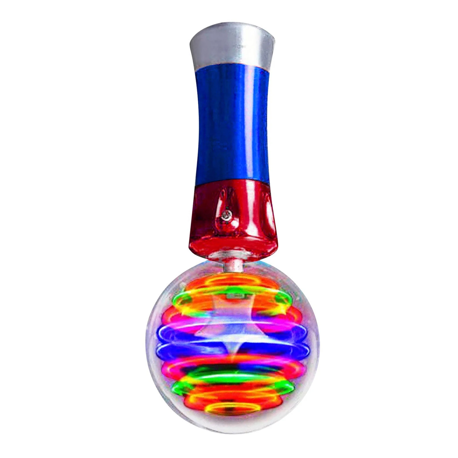 

Children's Luminous Ball Toy Stick Thrilling Spinning Light Show Toy for Kids Birthday Present