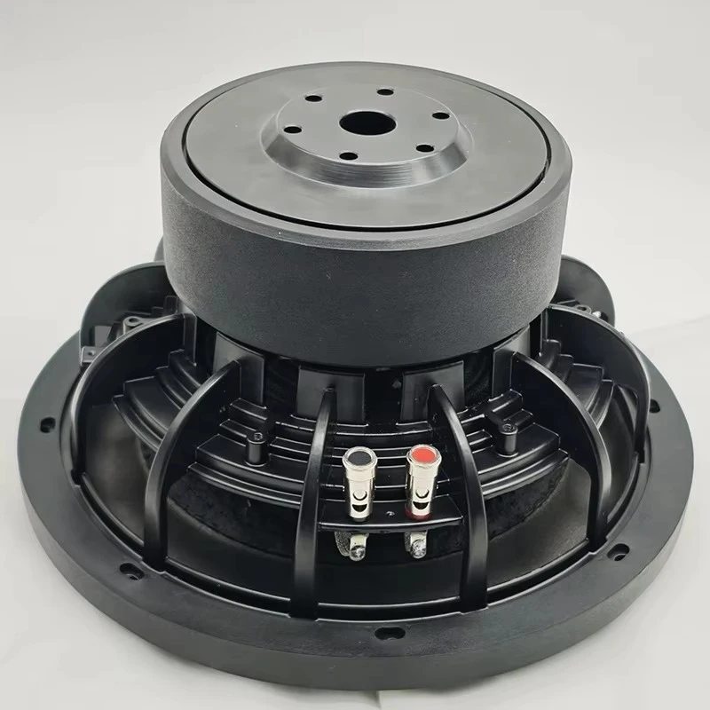 10 Inch Car Subwoofer Dual 4 Ohm, Dual Magnets Dual 2 Inch Voice Coil Bass Driver Suitable for Vehicle Audio System