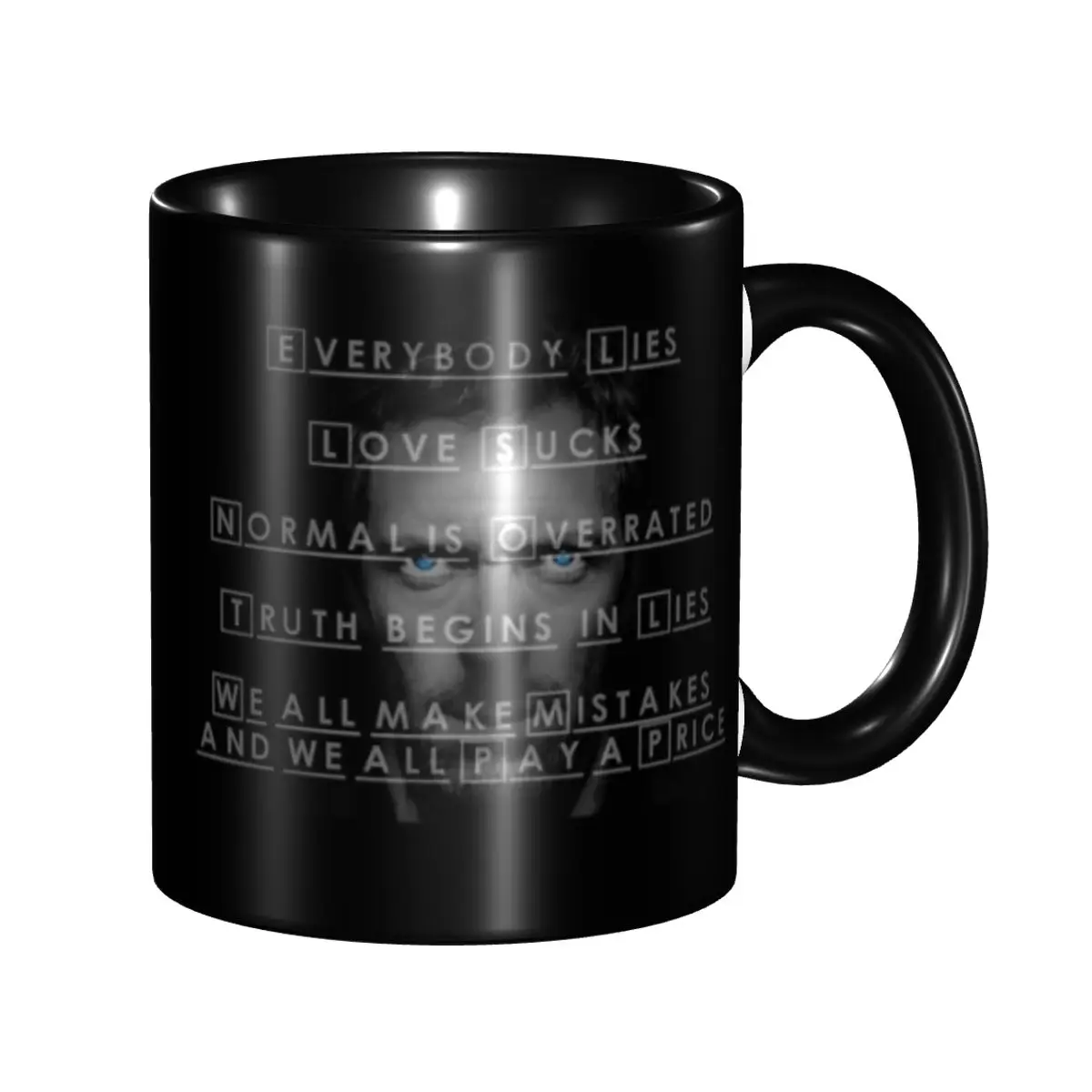 New Arrival House MD Dr Gregory House Merch Mug Kawaii Coffee Cup