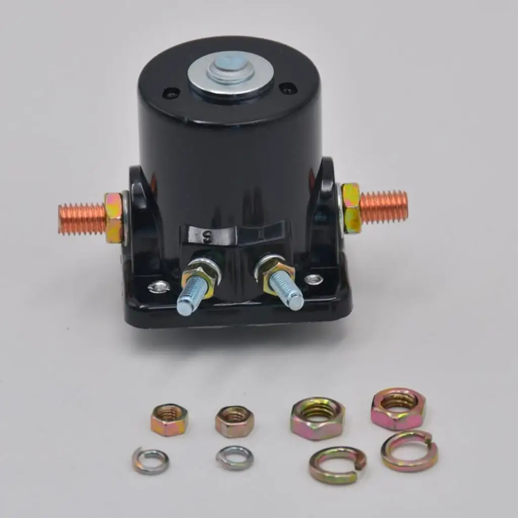 Starter Relay Solenoid 12v Outboard Replacement Marine Starter Solenoid Kit for Johnson Evinrude 383622 395419 582708 586180