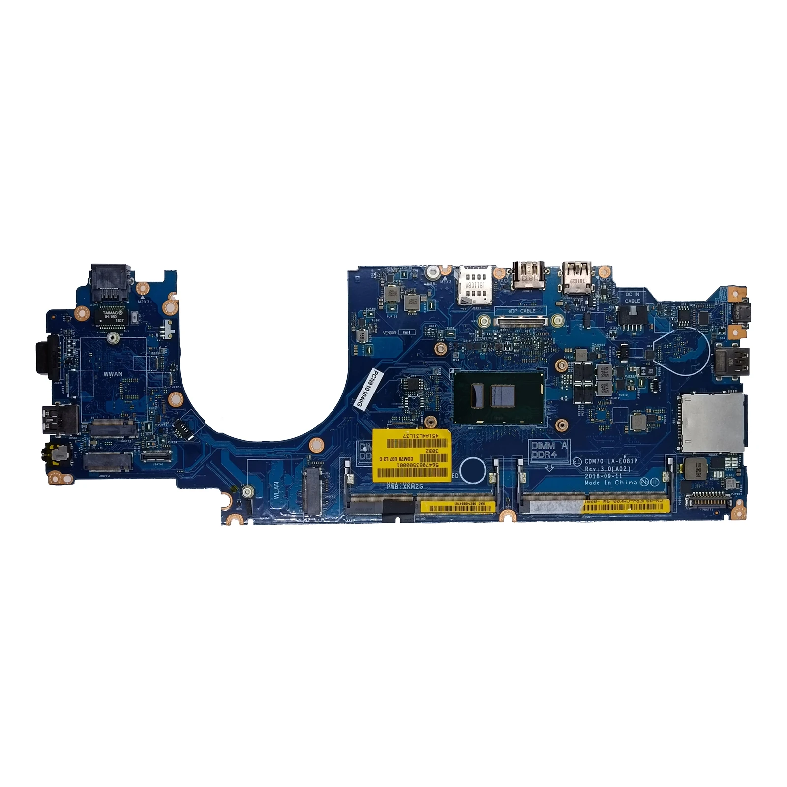 

LA-E081P для ноутбука Dell Latitude 5480, материнская плата i5-6200U i5-6300U, материнская плата для ноутбука i5-7300U i7-6600U i7-7600U
