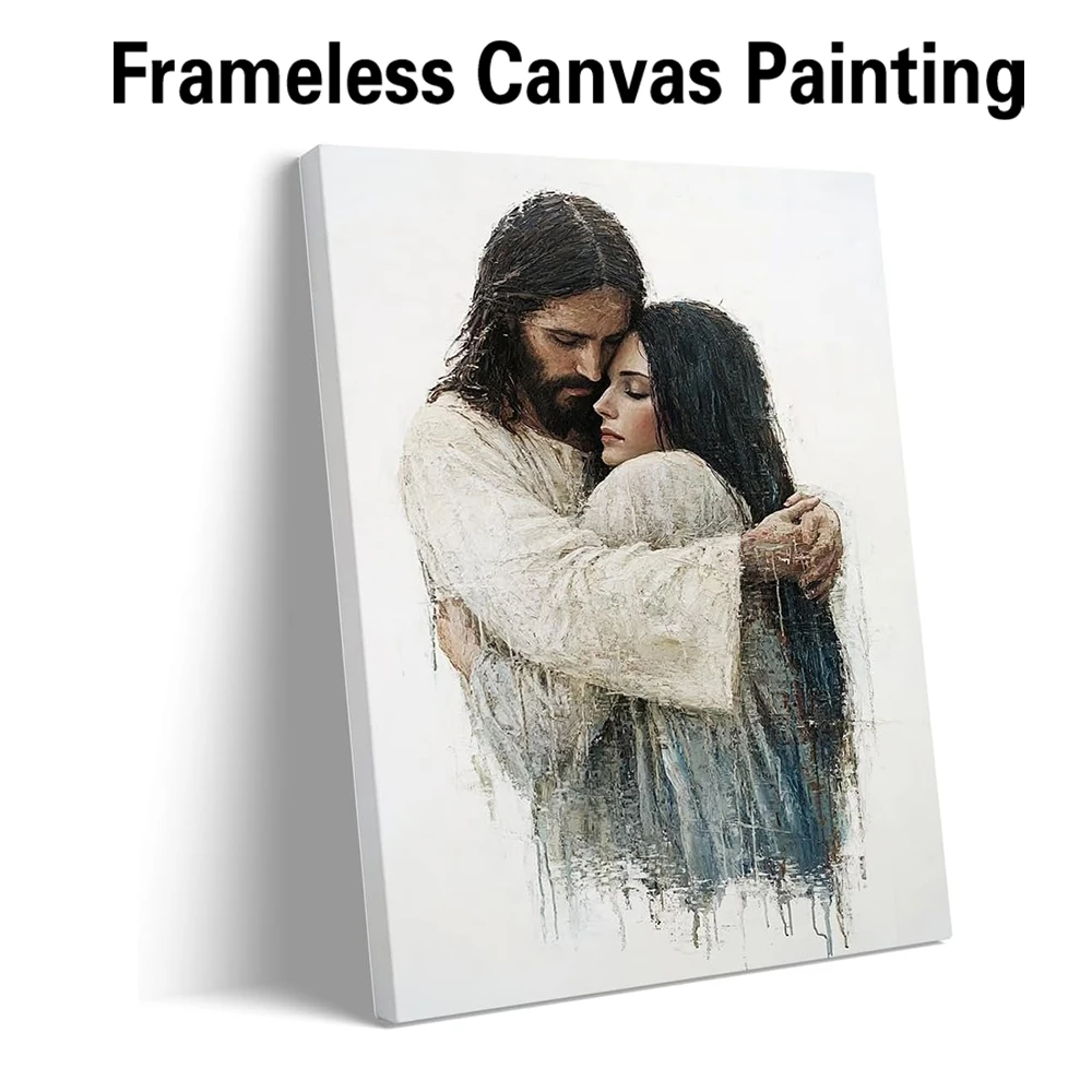 1 Pieza, Lienzo Personalizado sin Marco con Foto, Boceto, Pintura en Lienzo, Cuadros Decorativos para Pared, Cuadros Abstractos Modernos