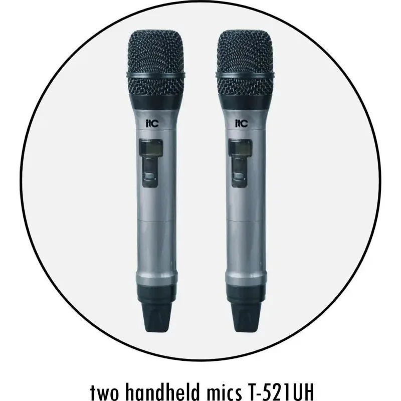 ITC PA System LCD Wireless Uhf Microphone