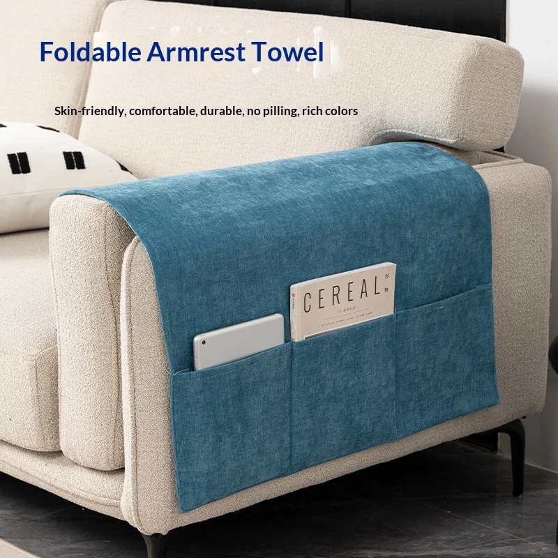 Detachable Sofa Chair Armrest 1 Piece Sofa Armrest Glove With Storage Bag Armrest Suitable For Living Room And Home Use