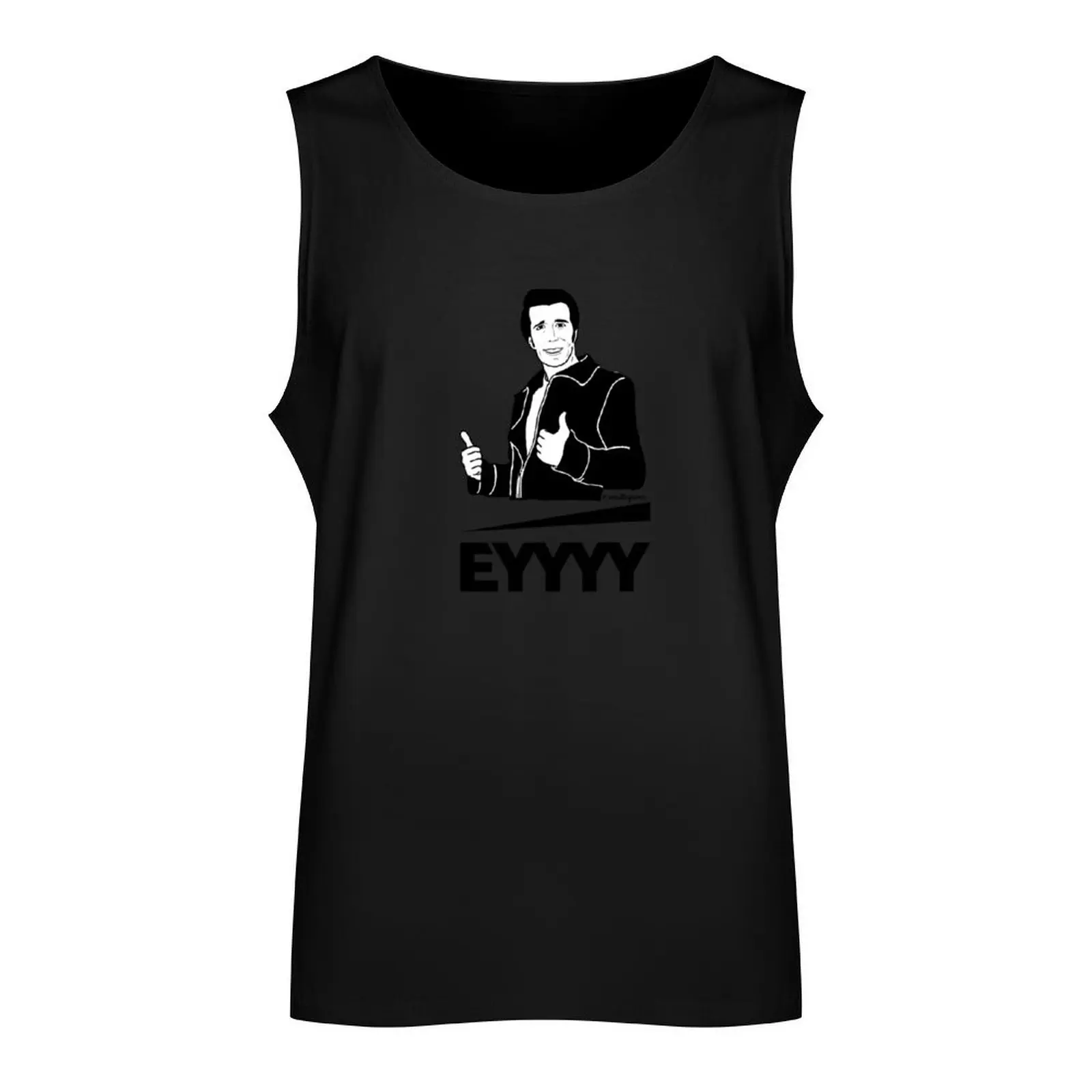 EYYYY Nice! (for print on lighter backgrounds) Tank Top fitness Short sleeve gym clothes man fitness Vest