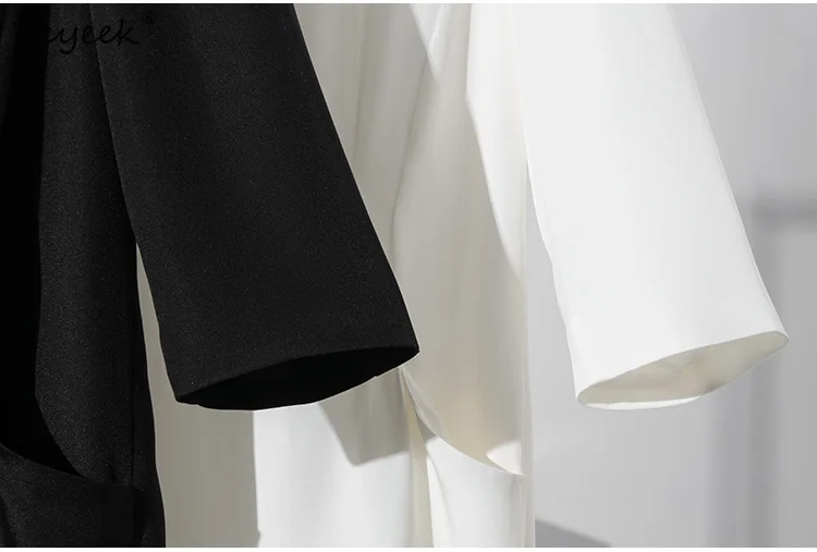 Tcyeek, vestido elegante de seda Natural al 9%, vestido liso con manga 3/4 y cuello redondo para mujer, vestidos OL de fiesta a la moda, verano otoño 2024 D46943QM