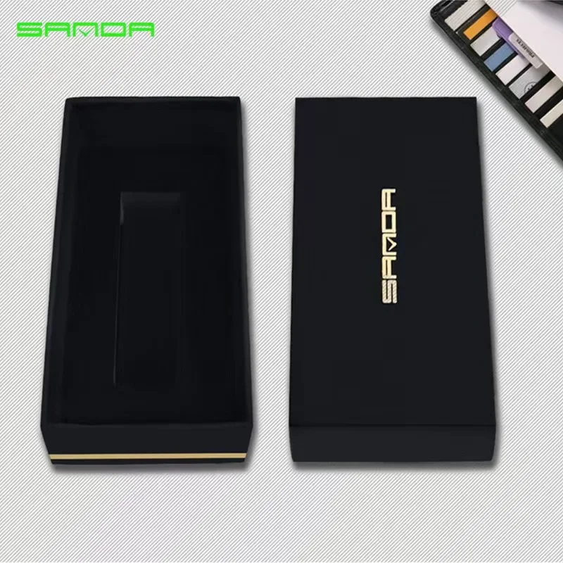 SKMEI SANDA SMAEL Paper Box Iron Box Rectangular Square Gift Packaging Watch Box