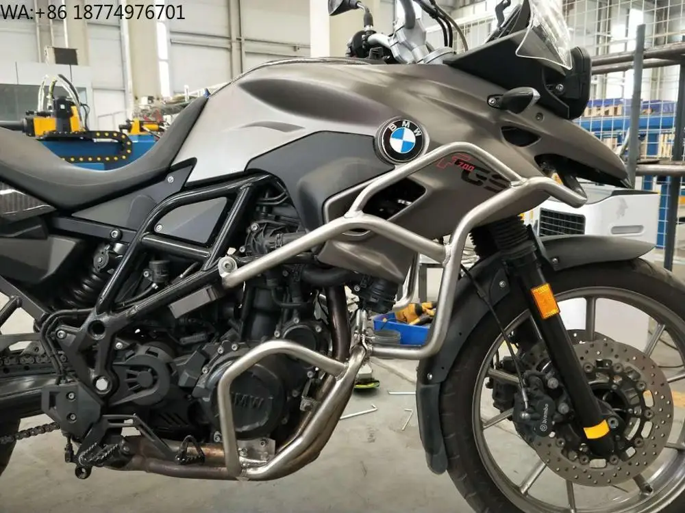

Серебристая защита двигателя (верхний краш-бар) для мотоциклов F800GS и F700GS Adventure
