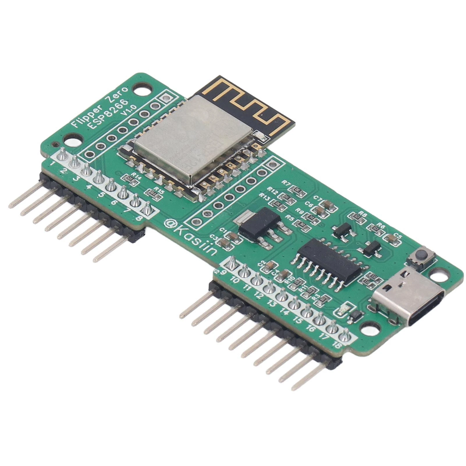 ESP8266 WiFi Module for Flipper Zero CH340C Serial Port Chip Type C Interface Development Module