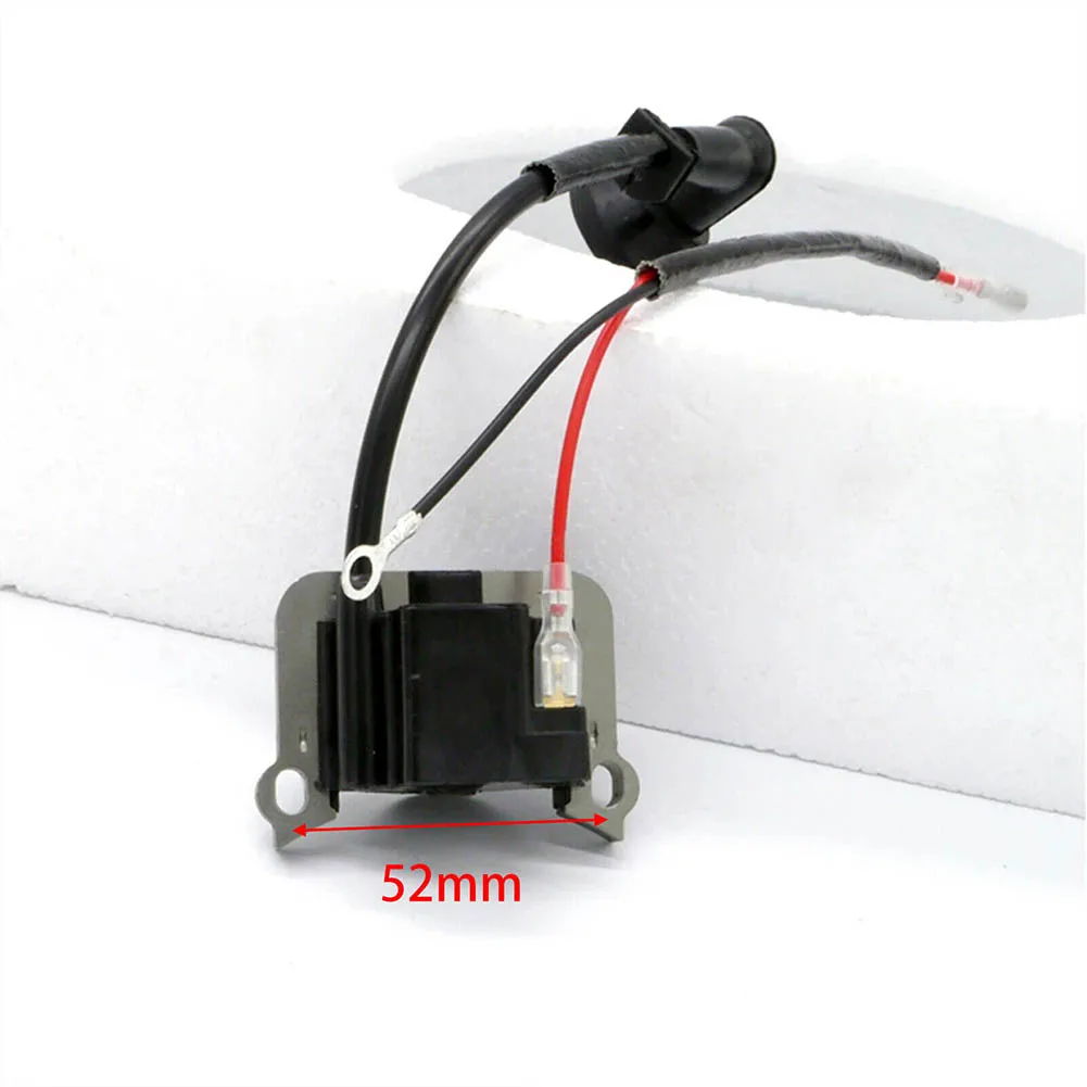 Bobina de Ignição para Cortador de Escova Motosserra Garden Grass Trimmer Ferramenta Elétrica Substituir Acesso de Peça Cursos 52 mm Centros