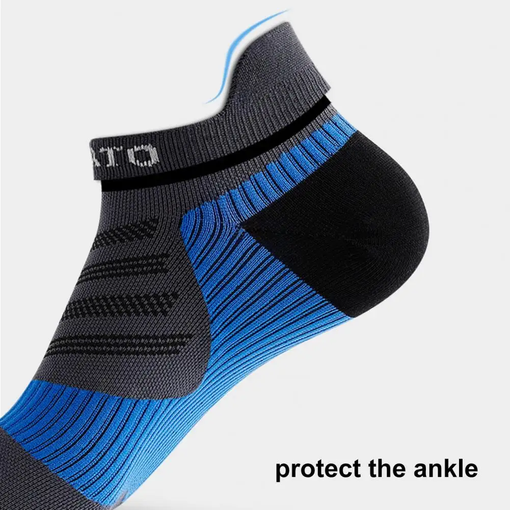 

Wear-resistant Soccer Socks Breathability Cotton Athletic Cycling Short Socks Wicking Sports Socks Outdoor Sports