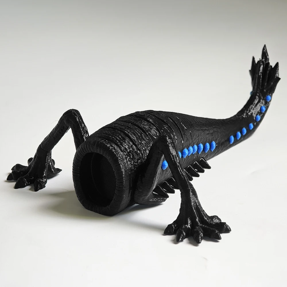 Bloop sea monsters 3D Printing Eater Gran Maja Action Figure Model Christmas Gift Joint-movable Deep Sea Figurines view 2