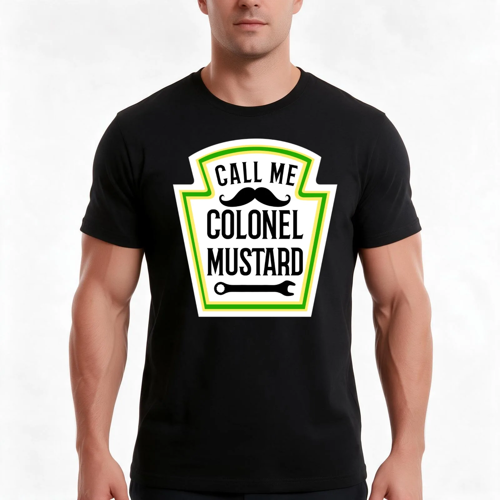 Colonel Mustard T-Shirt, Summer Casual Cotton Tee, Oversized Streetwear Tops, Vintage Graphic Print, Loose Fit Short Sleeve
