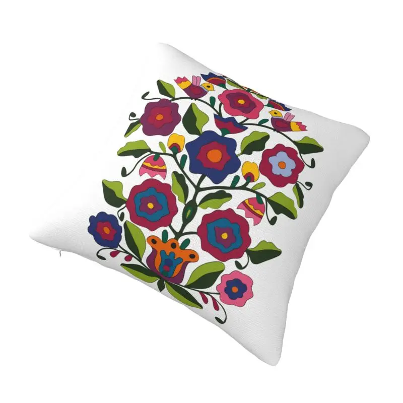 Custom Ukrainian Motif Folk Embroidery Art Cushion Covers Vyshyvanka Velvet Modern Throw Pillow